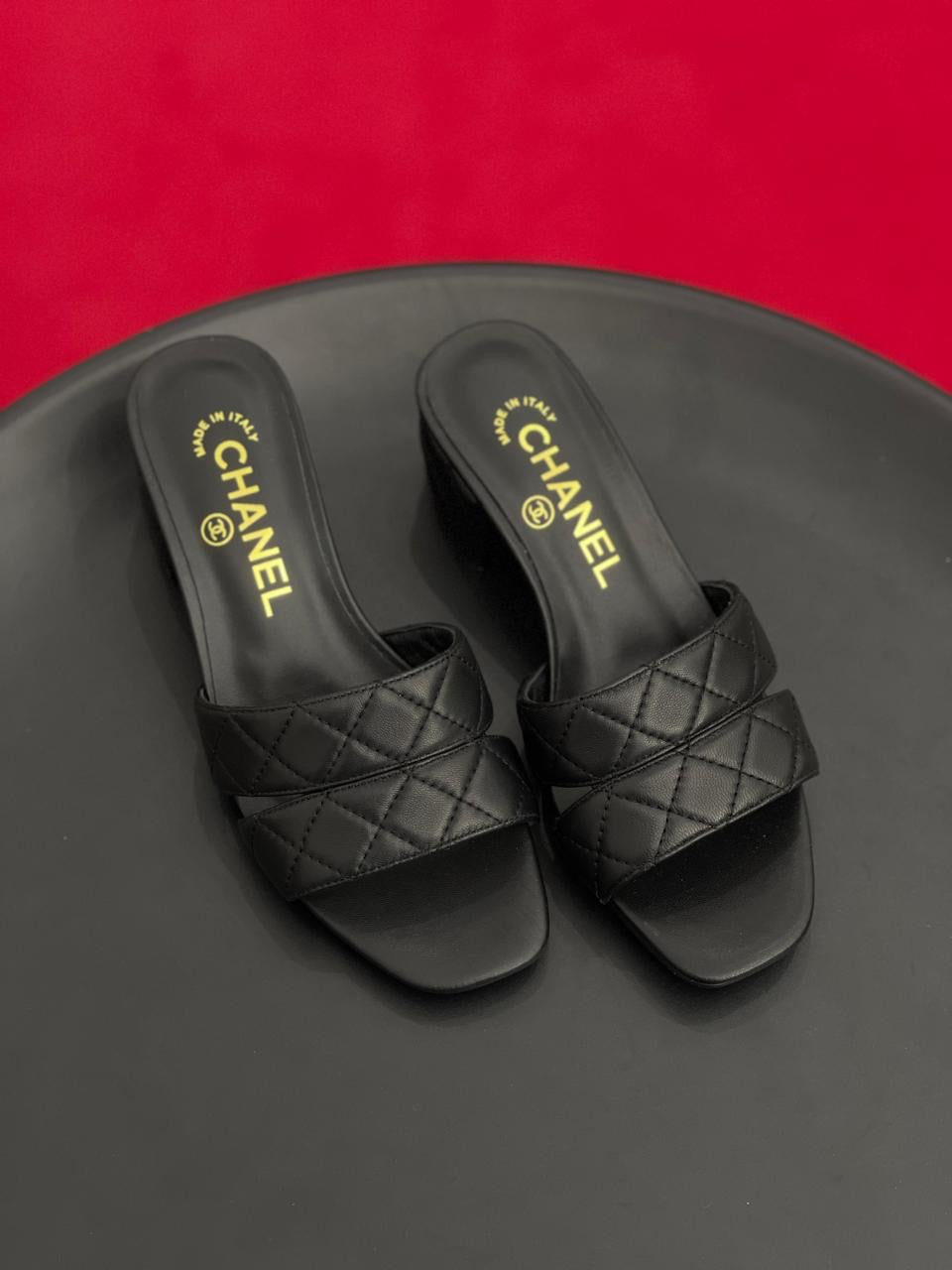 Chanel sandals heels