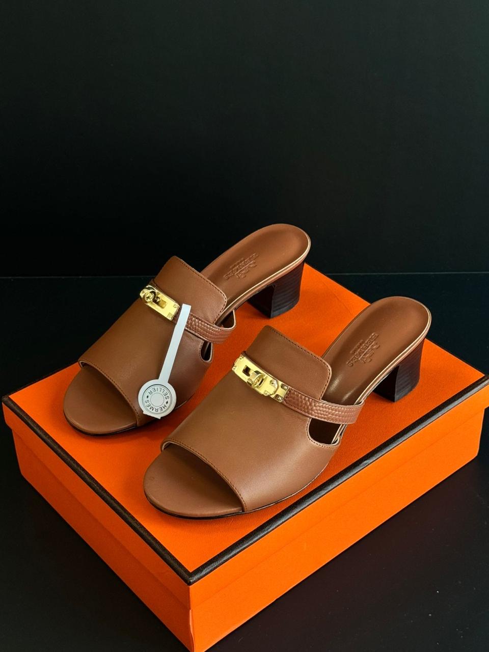 Hermes sandals heels