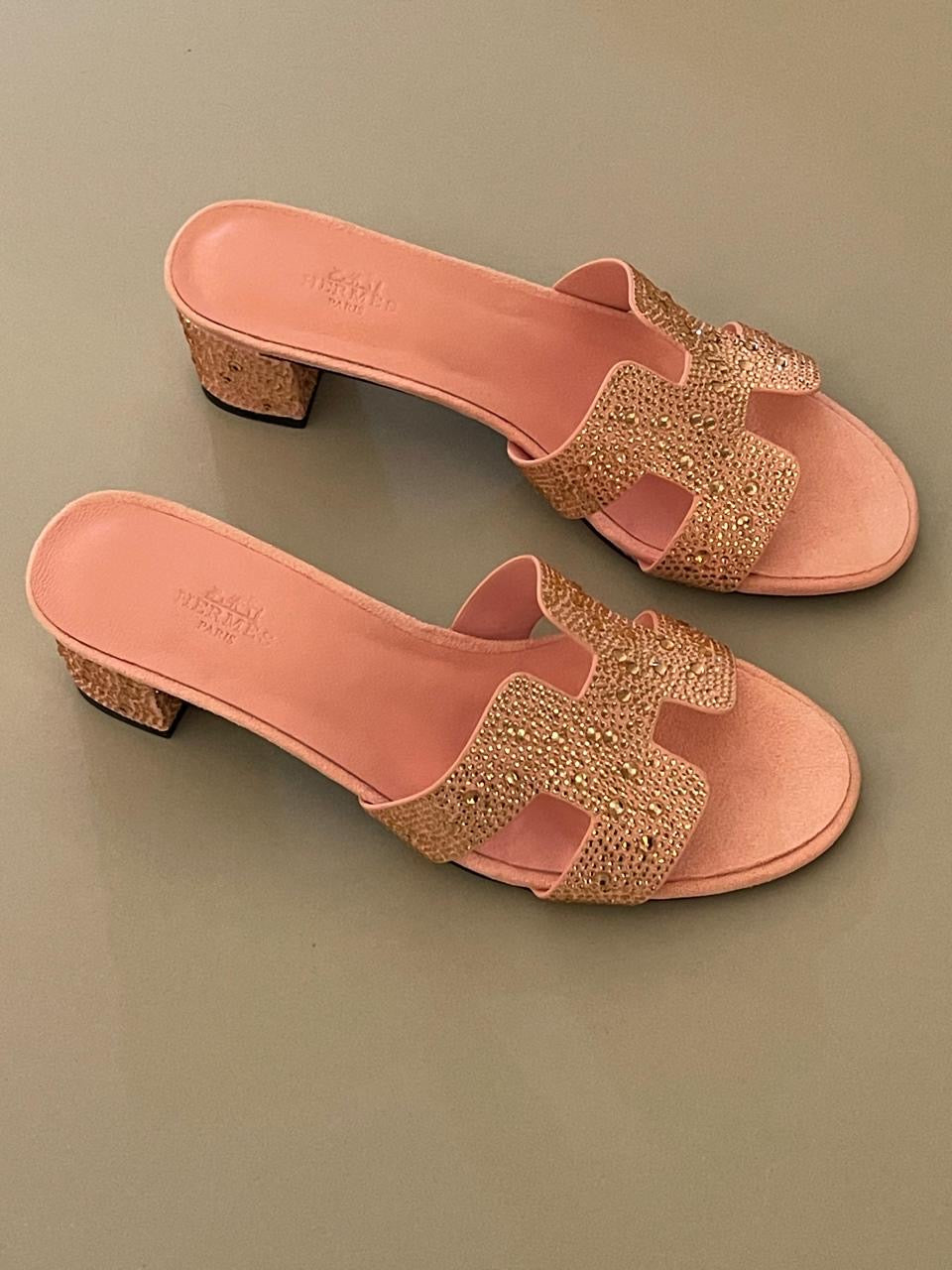 Hermes sandals heels