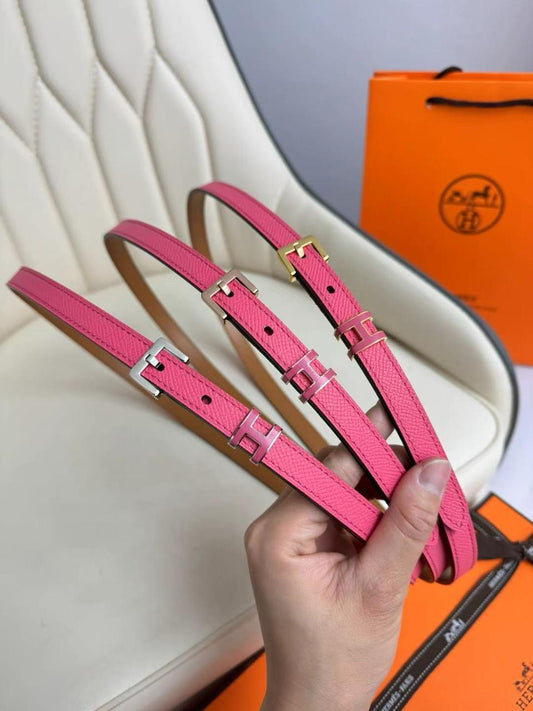 Hermes belt - pink