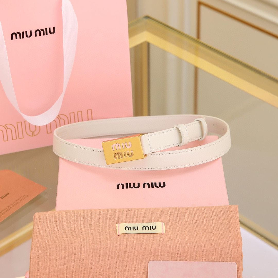 Miu miu belt