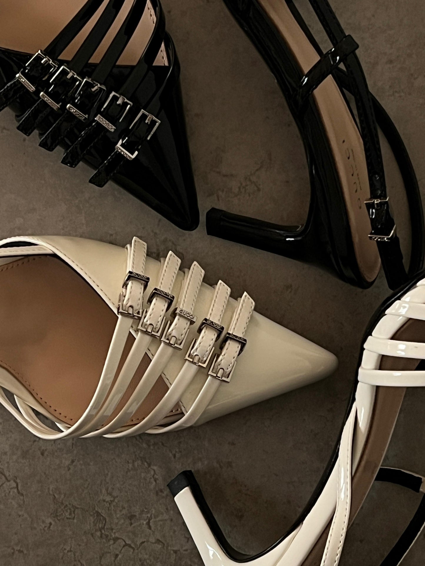 Gcci sandals heels