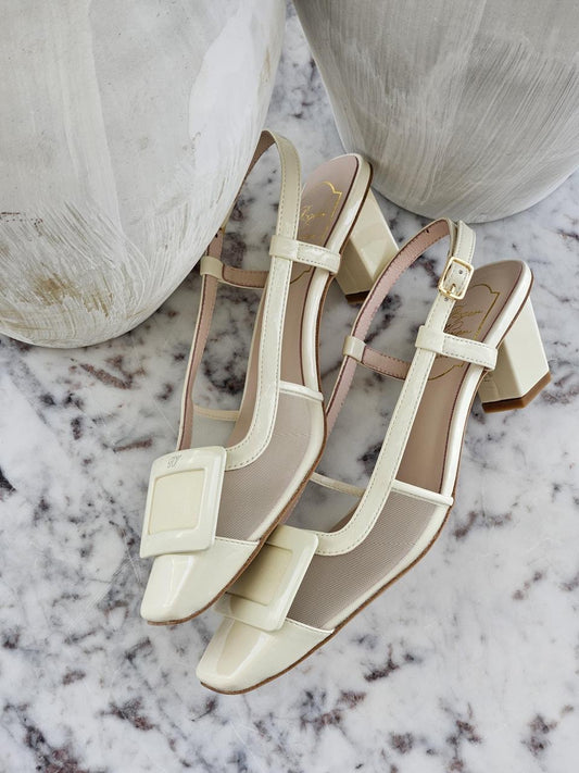 Roger vivier heels - white
