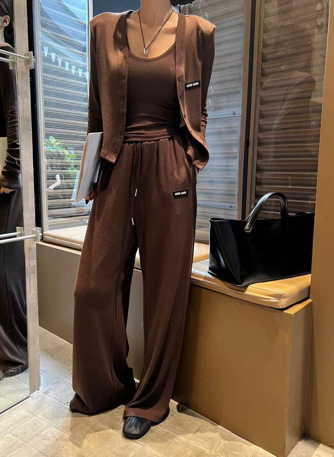 Miu miu tracksuit - clothes set 3 pcs