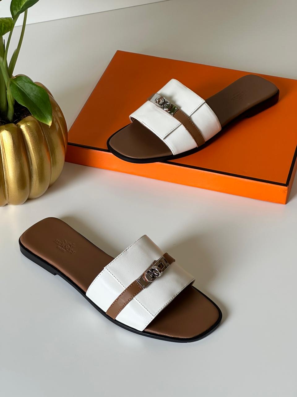 Hermes slippers and sandals