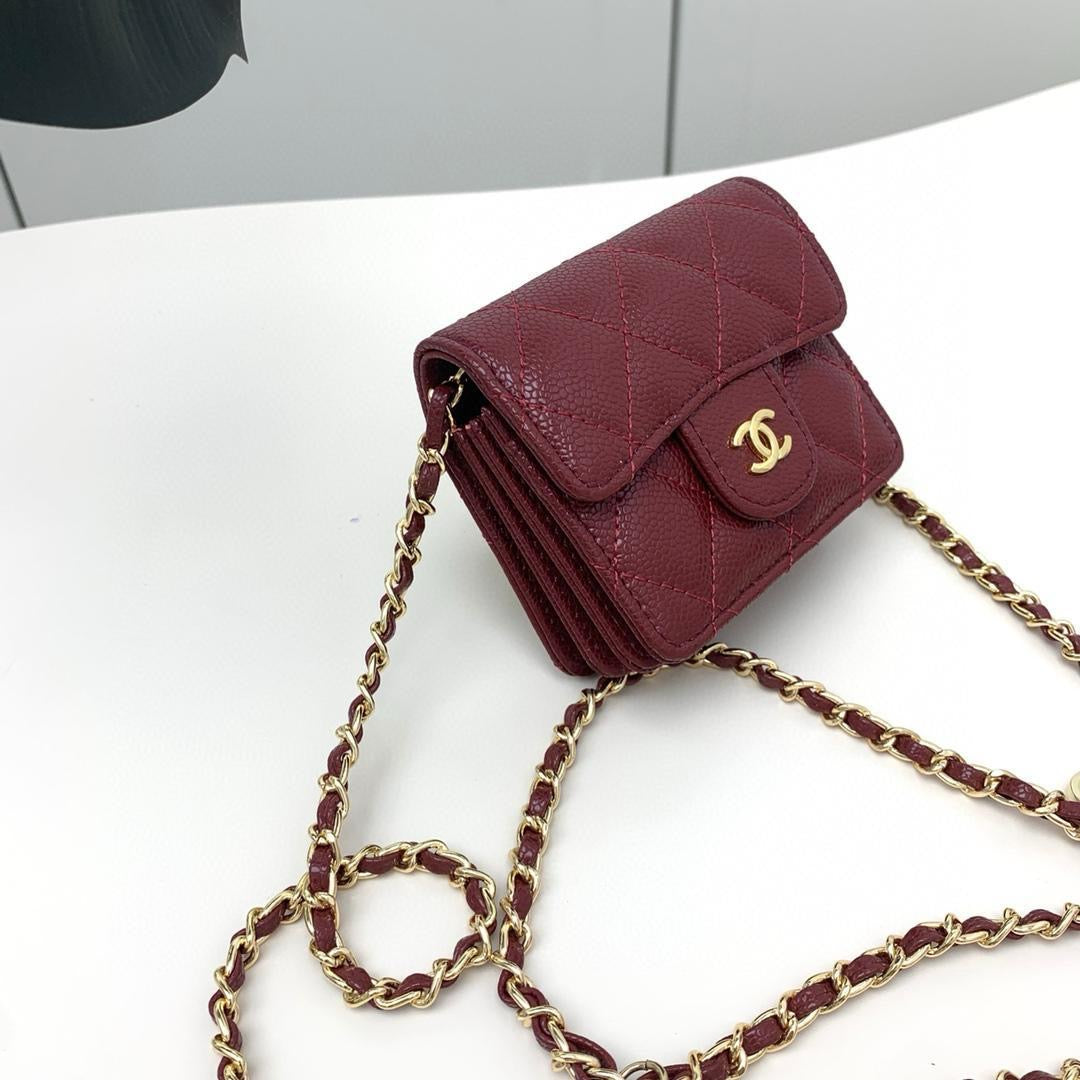 Chanel belt - chain belt with wallet