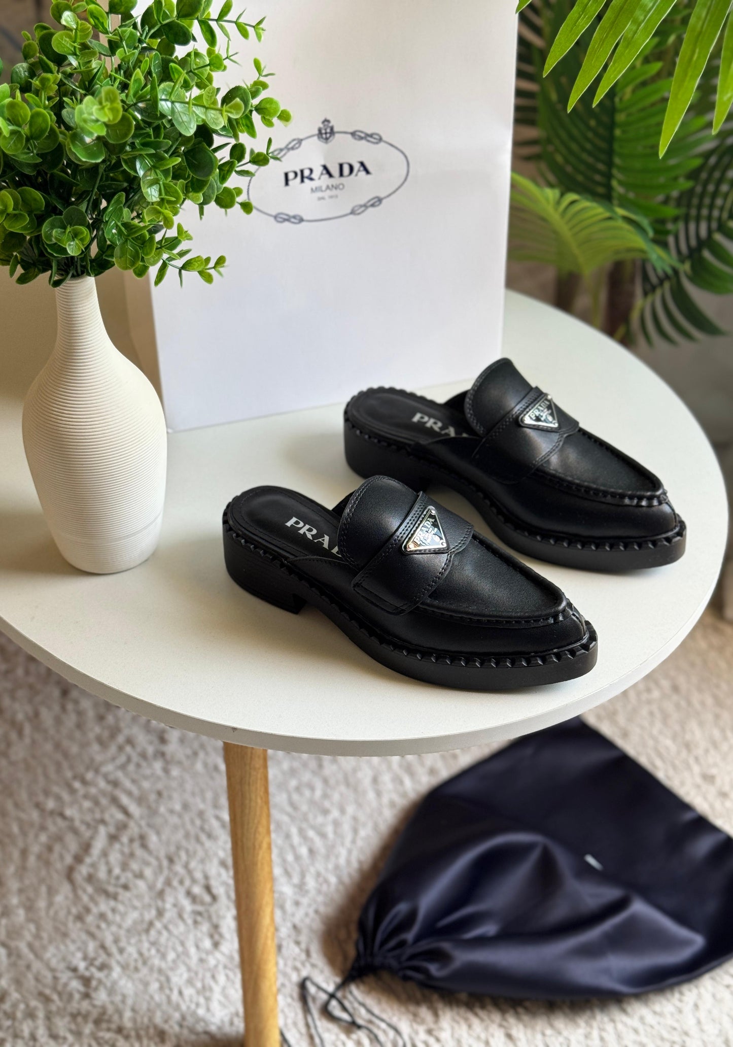 Prada mules