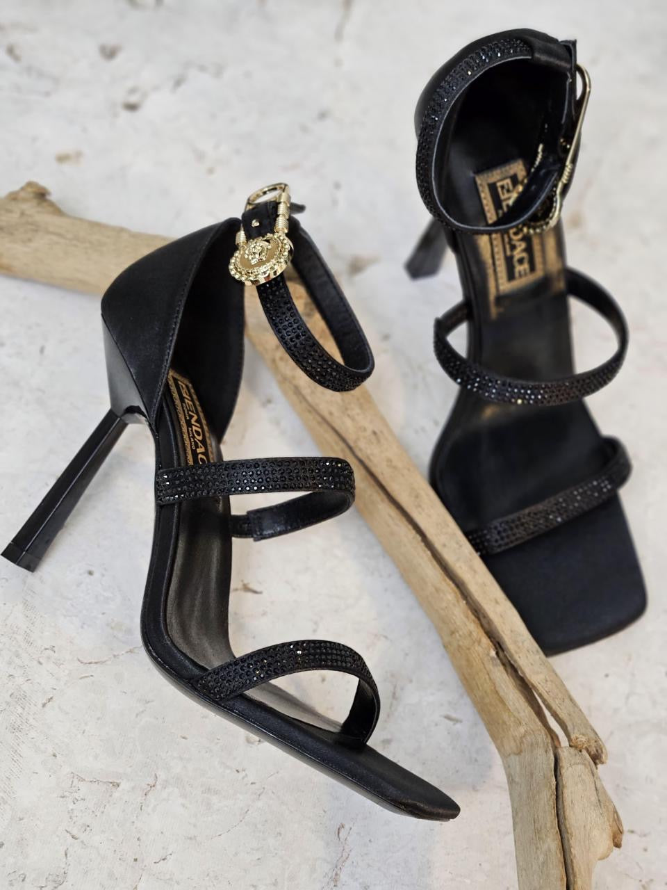 Fendi - fendache sandals heels