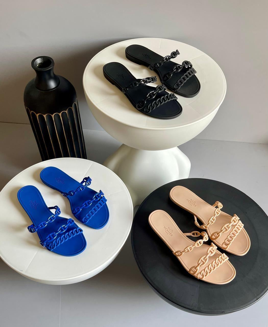 Hermes slippers