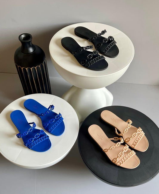 Hermes slippers