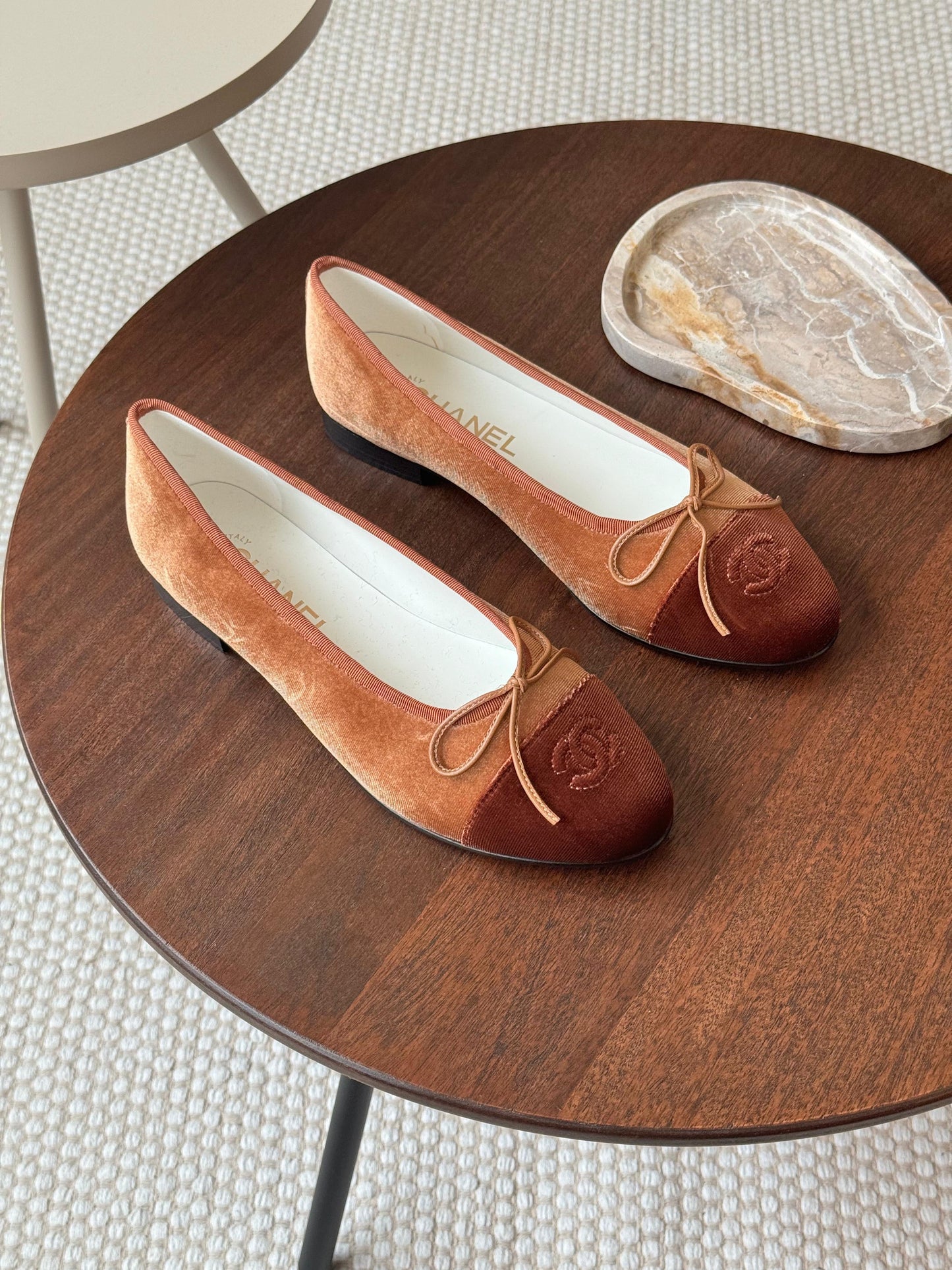 Chanel ballerina - suede