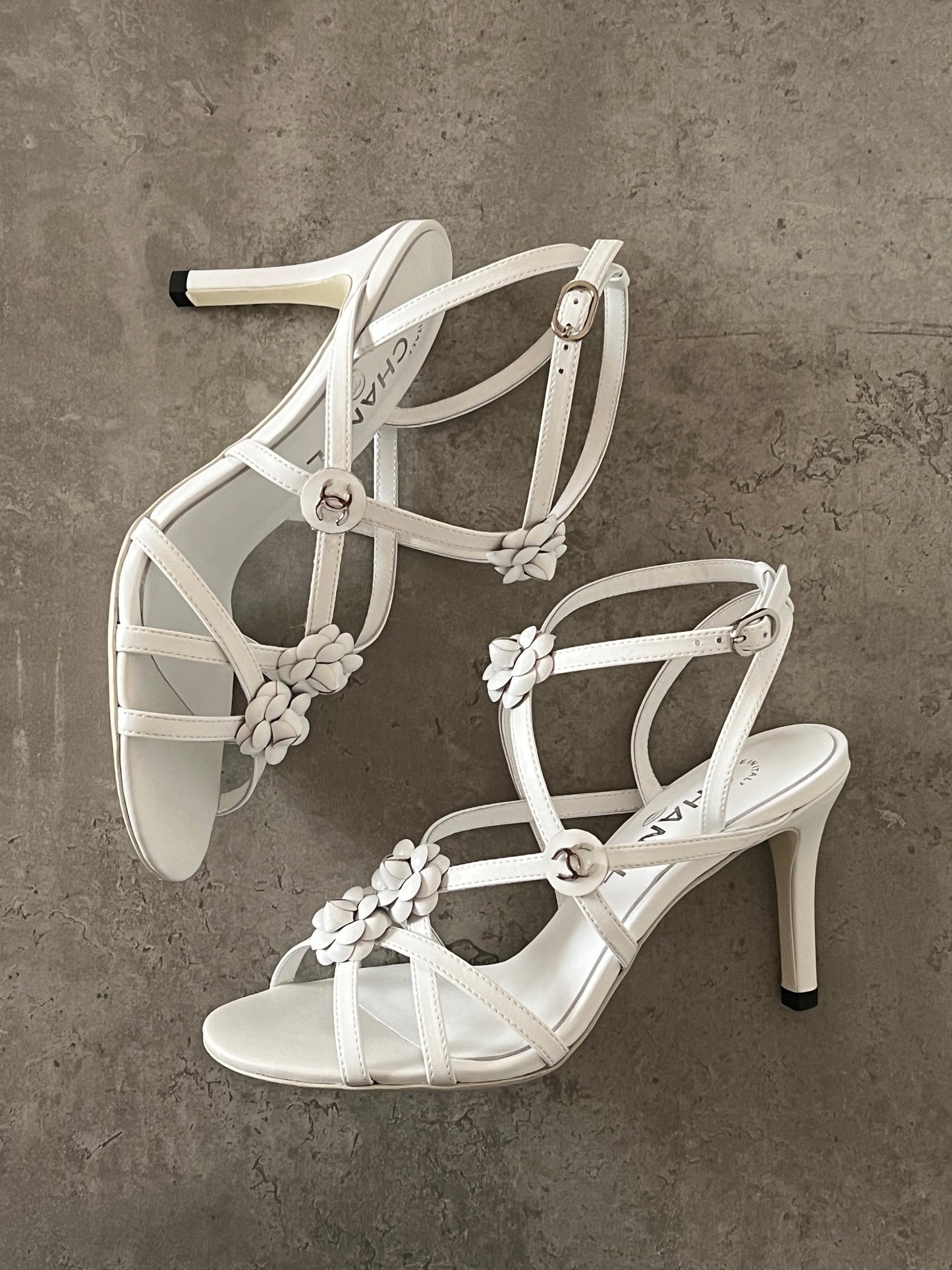 Chanel sandals heels