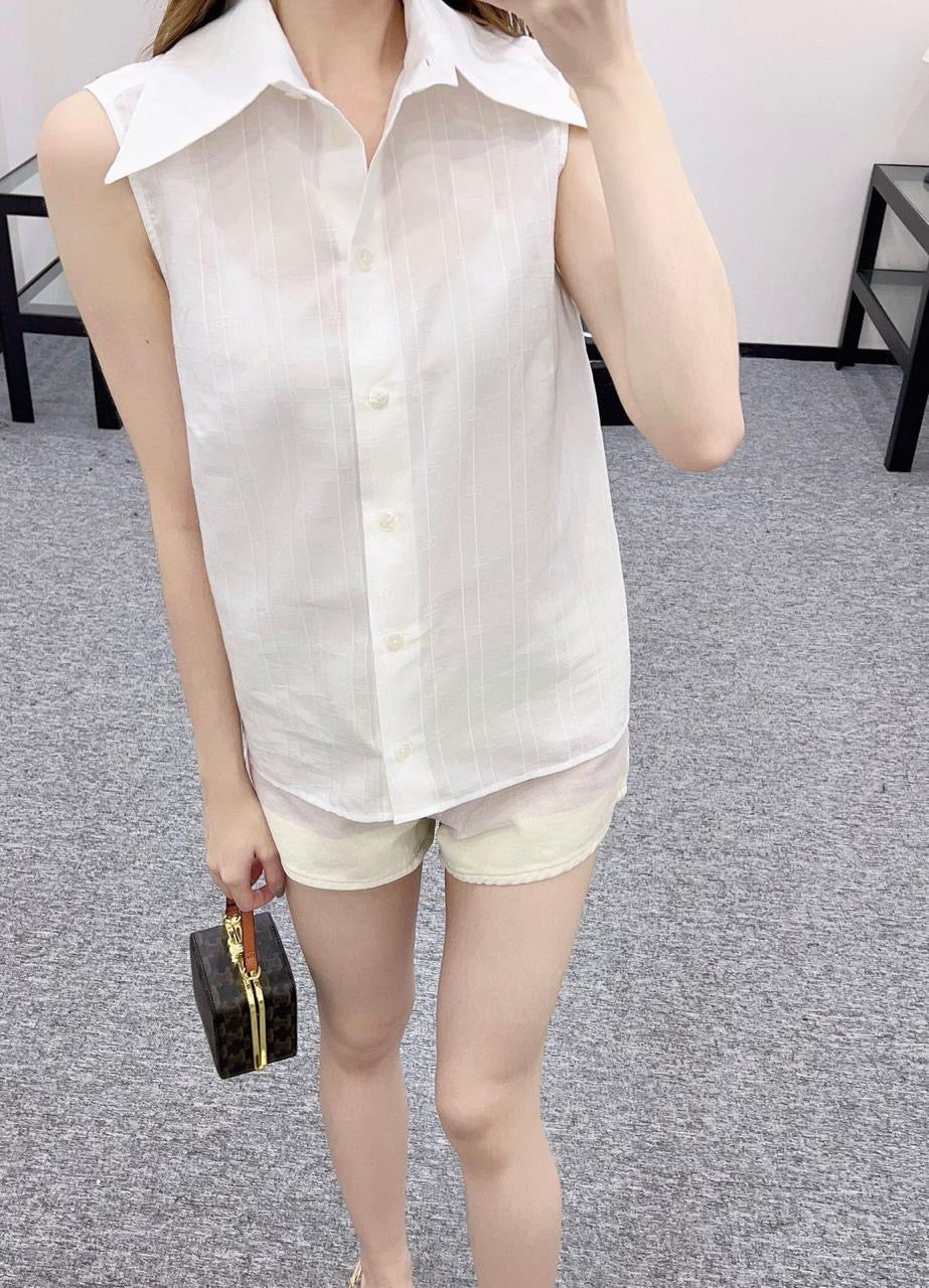 Chanel shirt - sleeveless