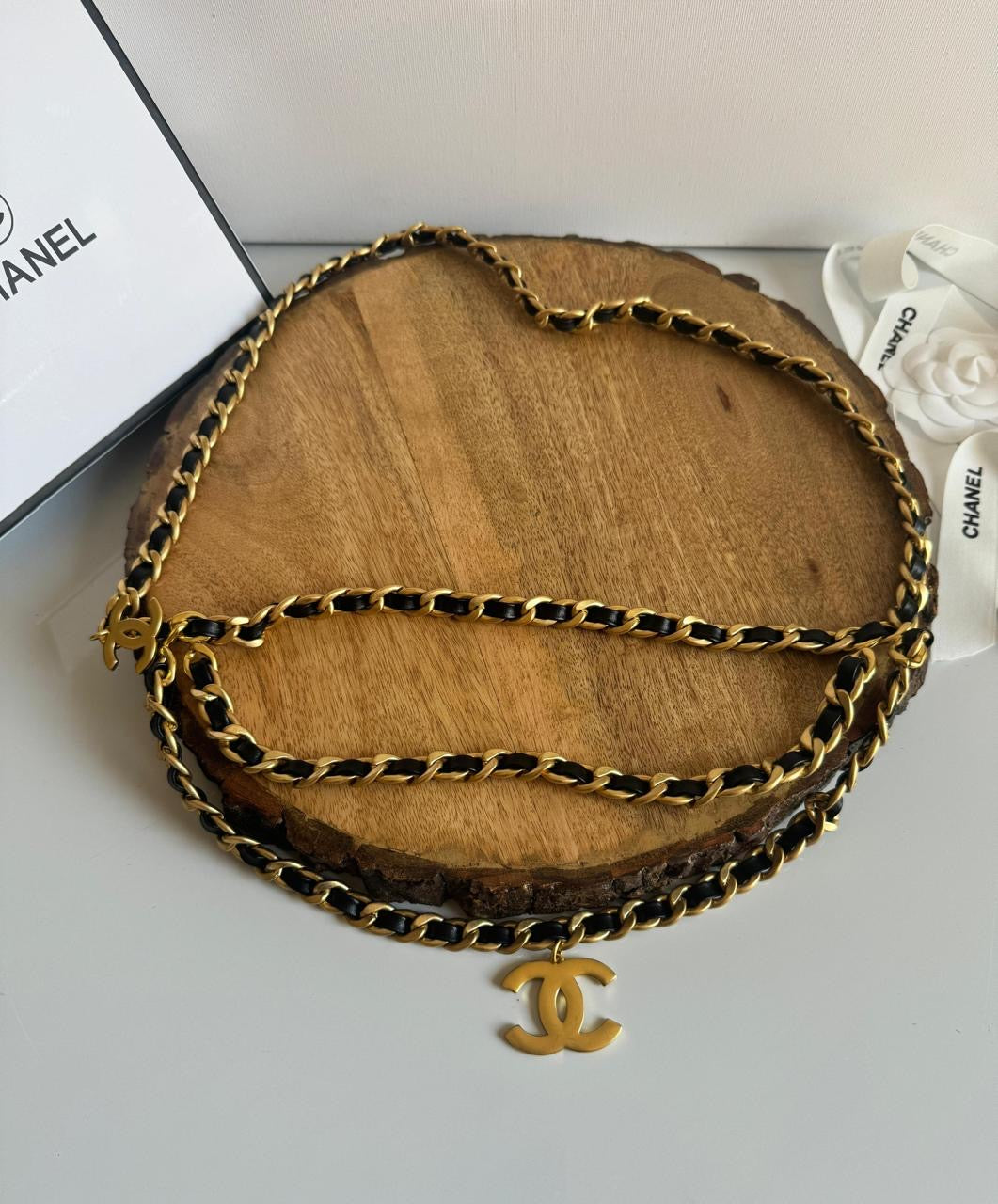 Chanel belt - chain belt