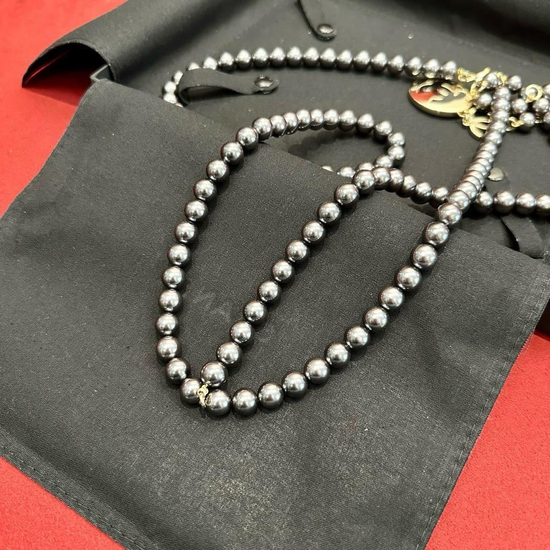 Chanel belt - pearl chain belt