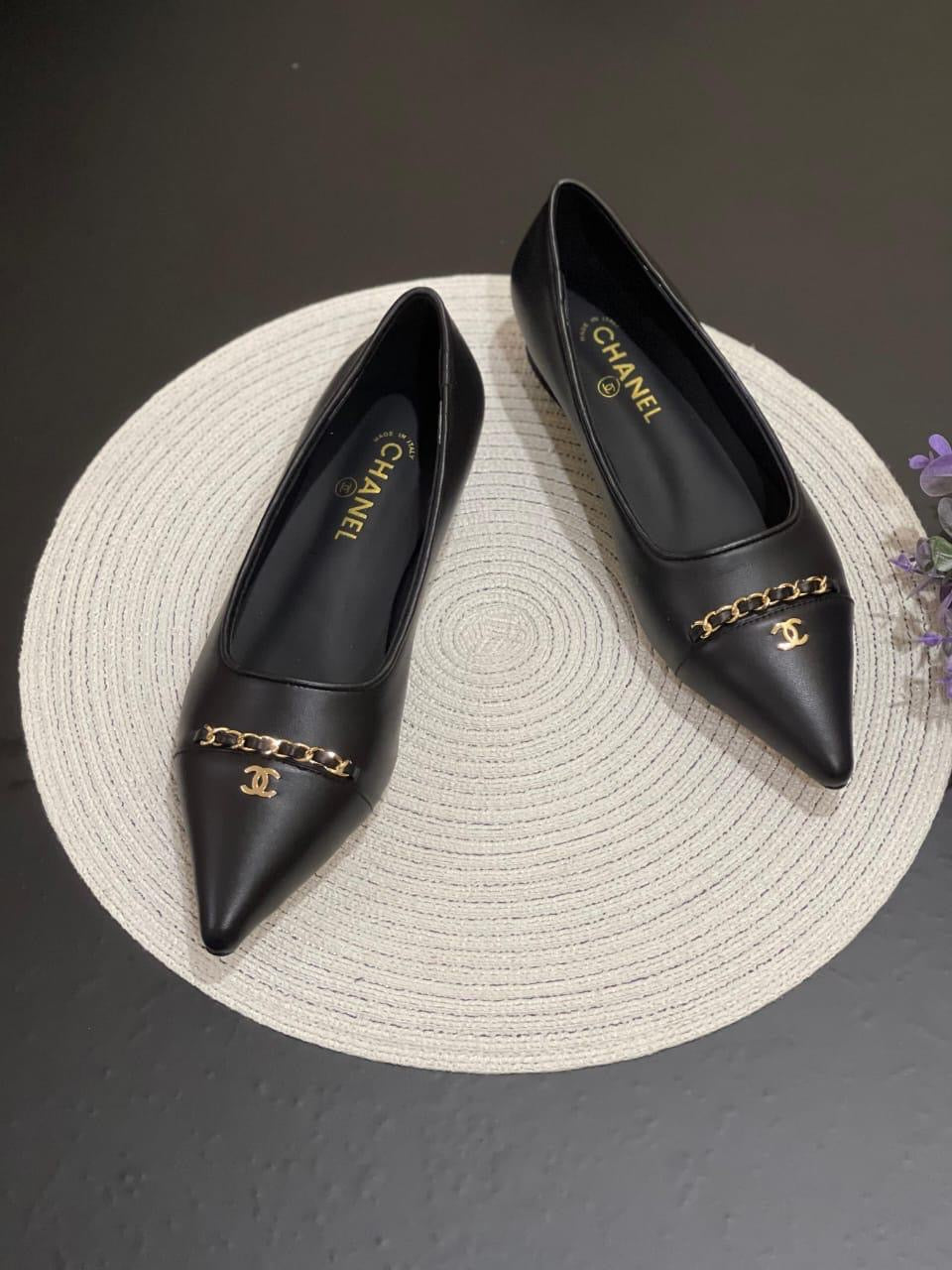 Chanel heels - low heels