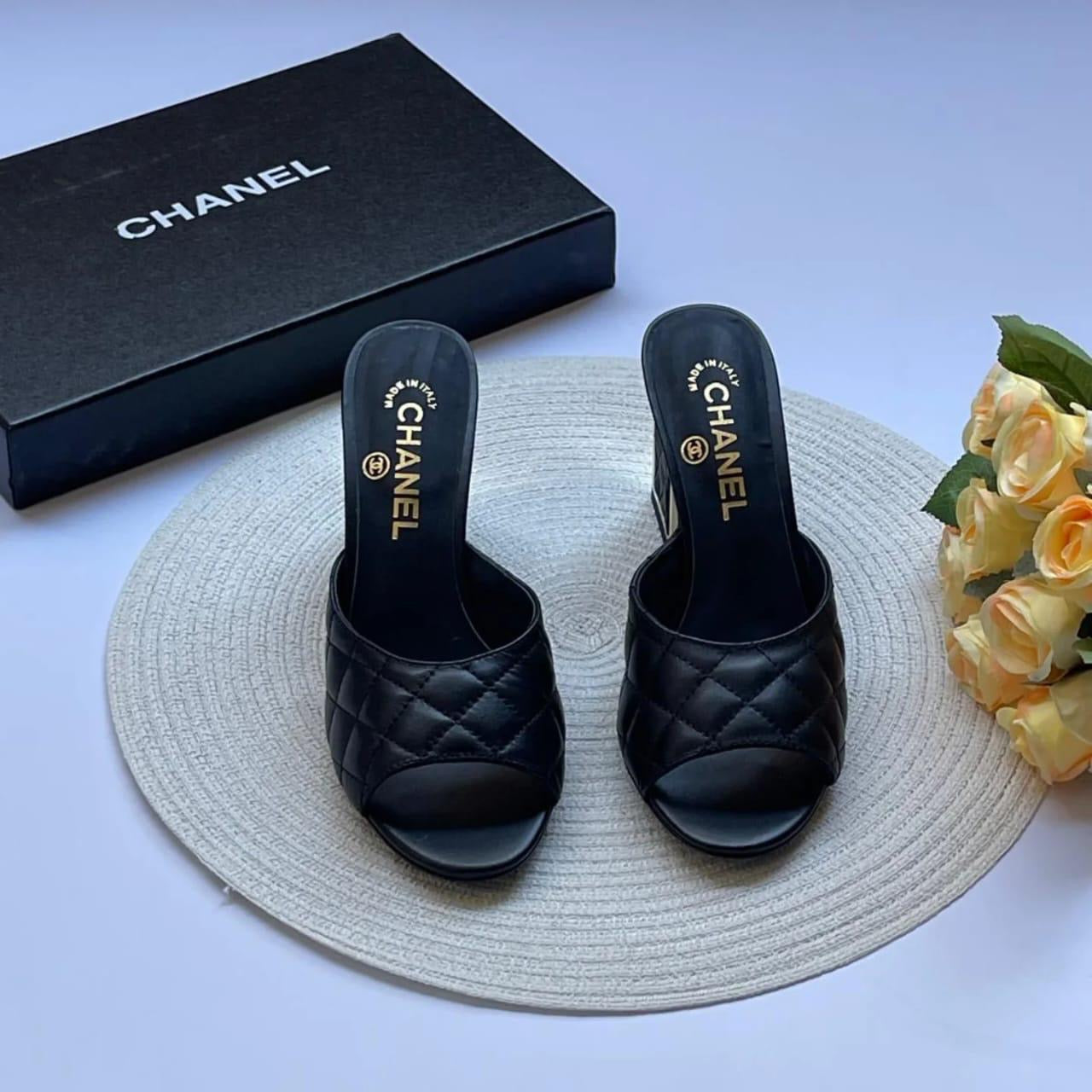 Chanel sandals heels