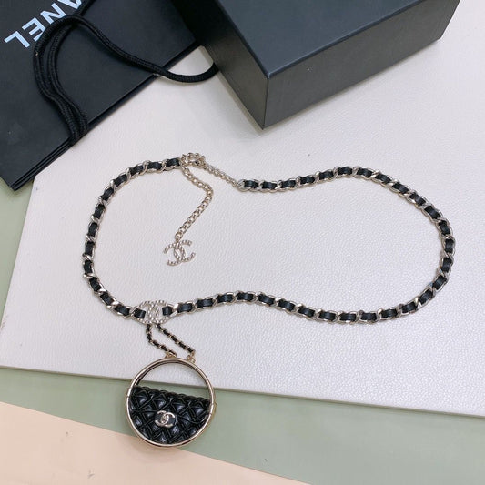 Chanel belt with bag