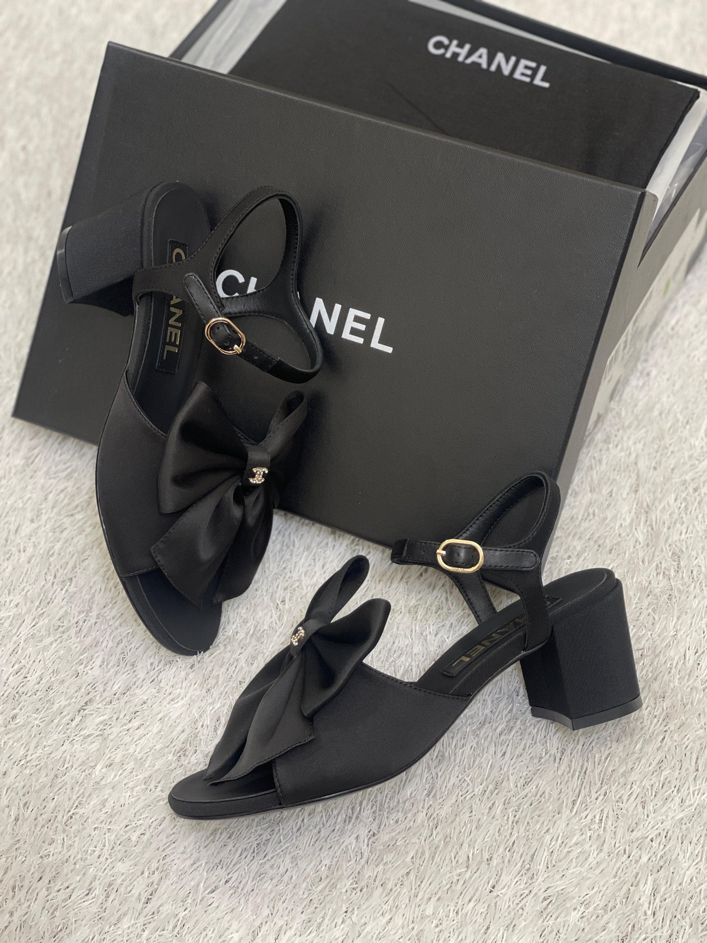 Chanel sandals heels