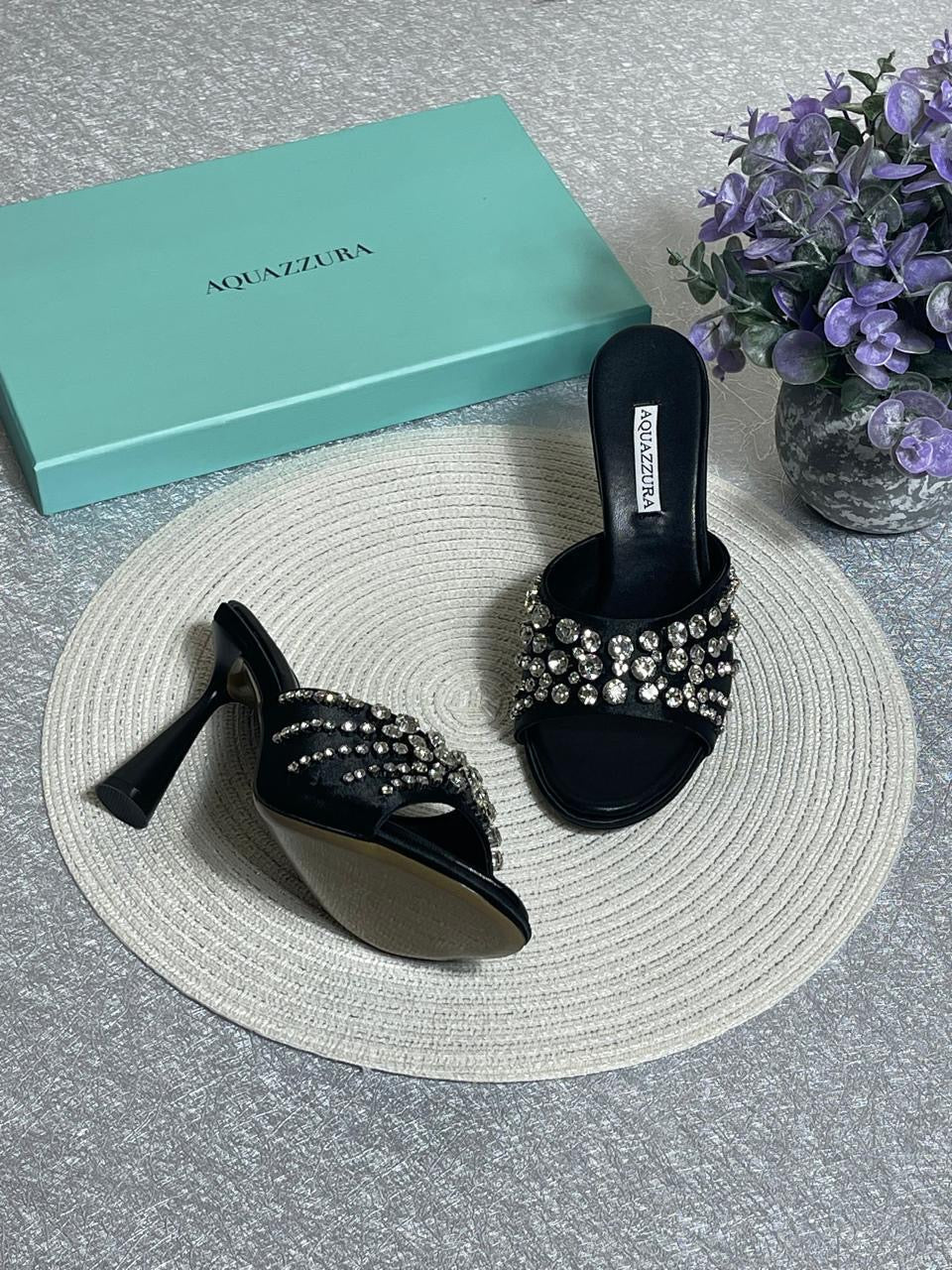 Aquazurra sandals heels