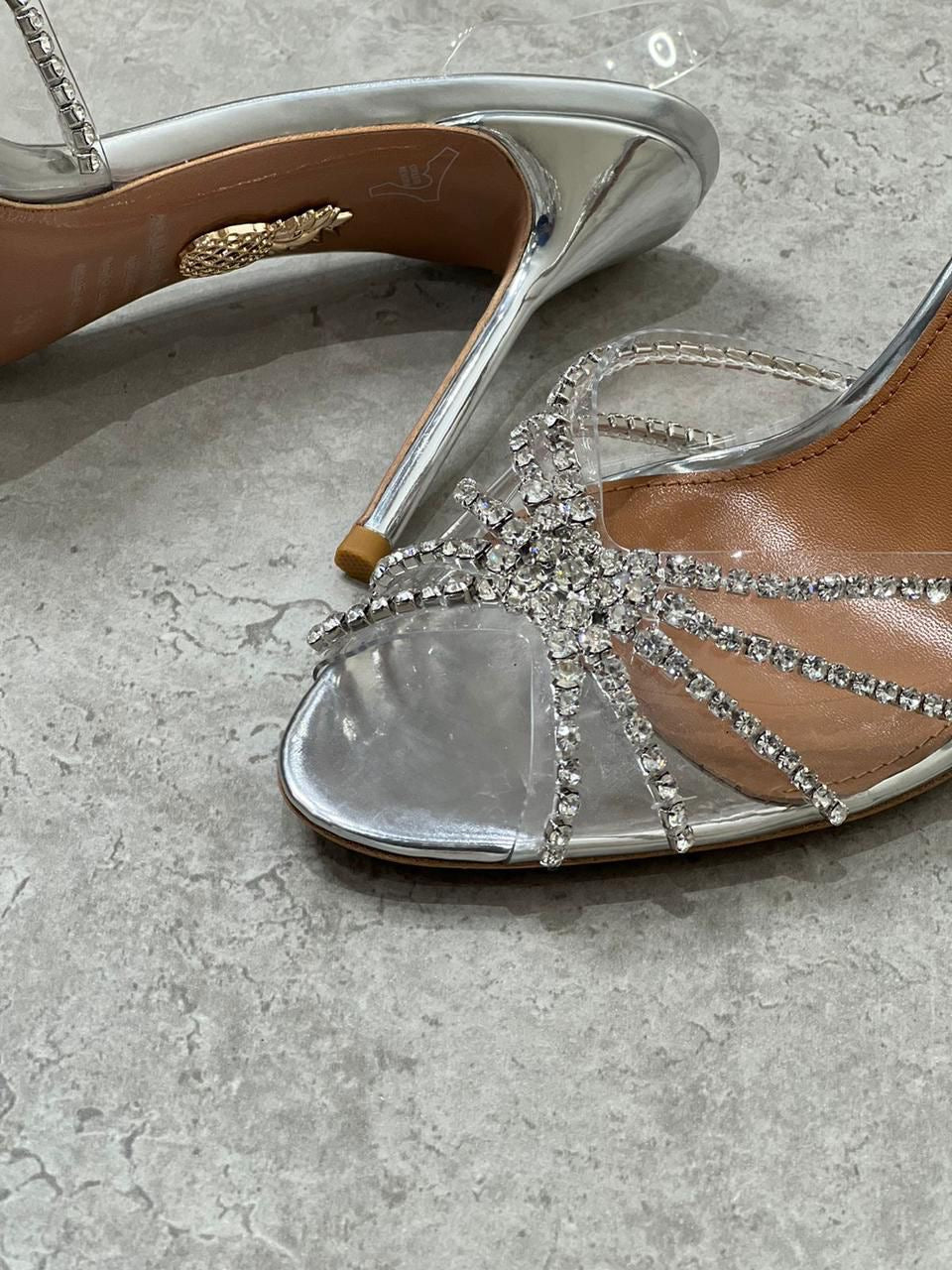 Aquazurra sandals heels