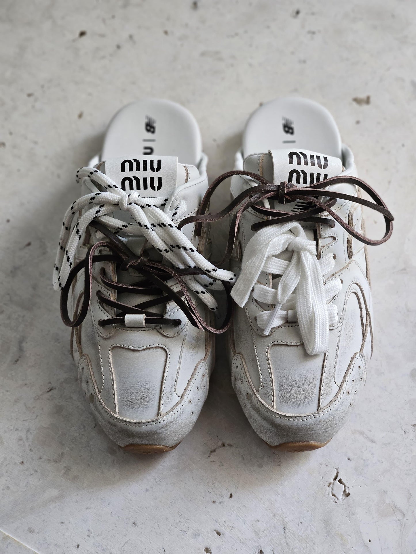 Miu miu x new balanace mules - sneakers