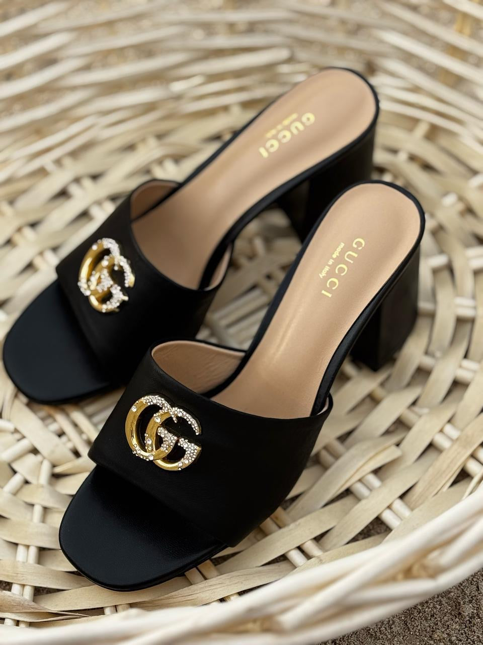 Gucci sandals heels