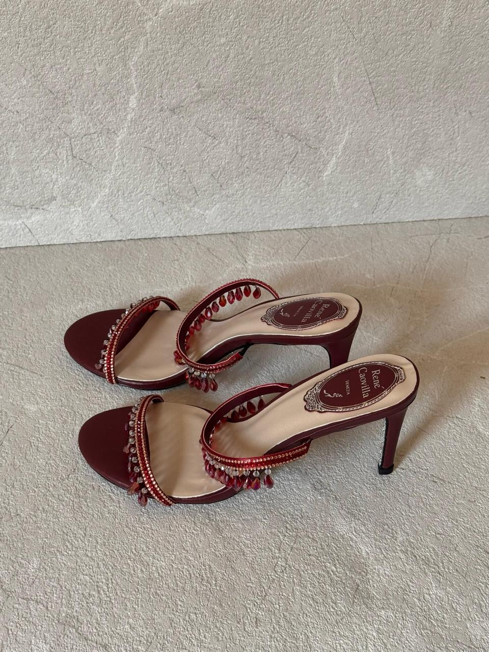 Rene caovilla sandals heels