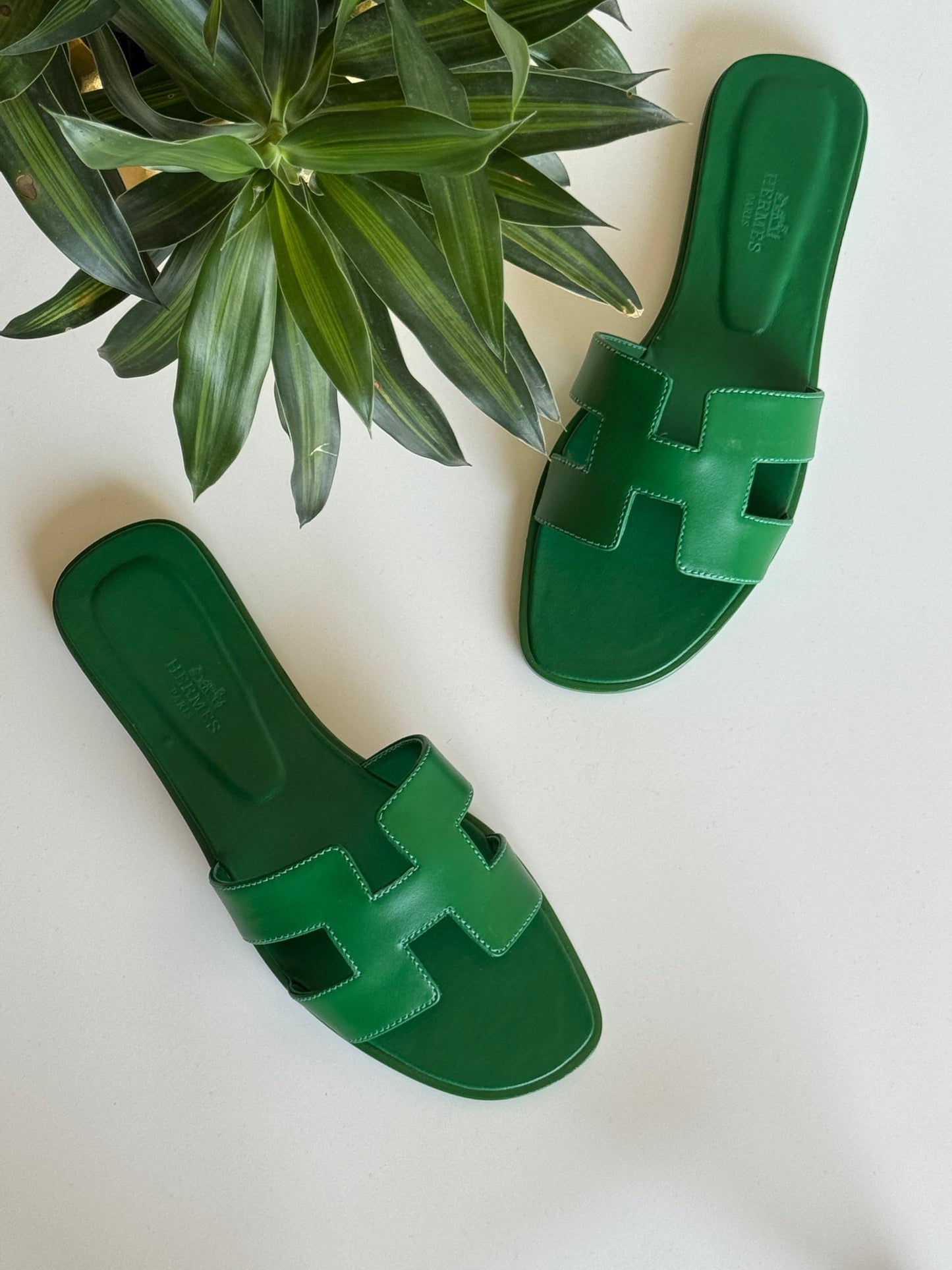 Hermes slipper - soft leather