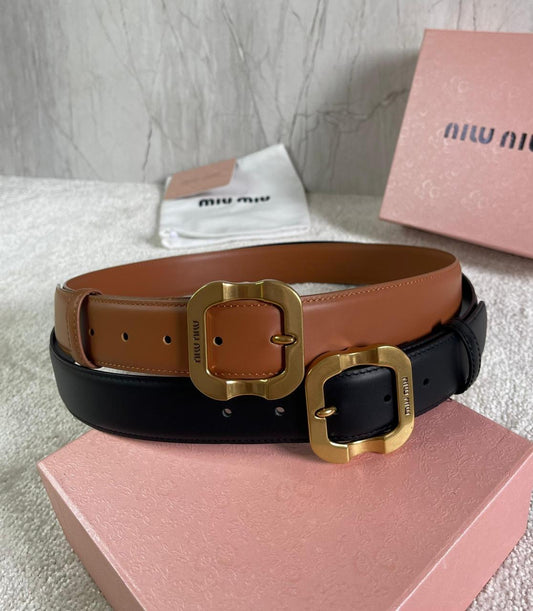 Miu miu belt