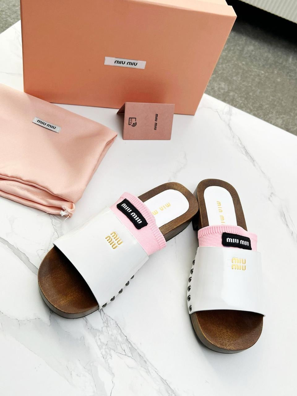 Miu miu slippers