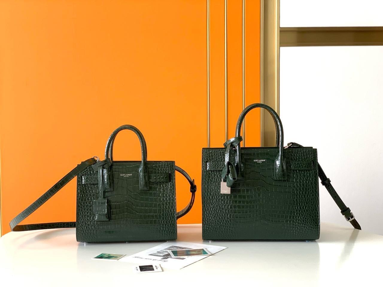 Ysl bag tote crocodile