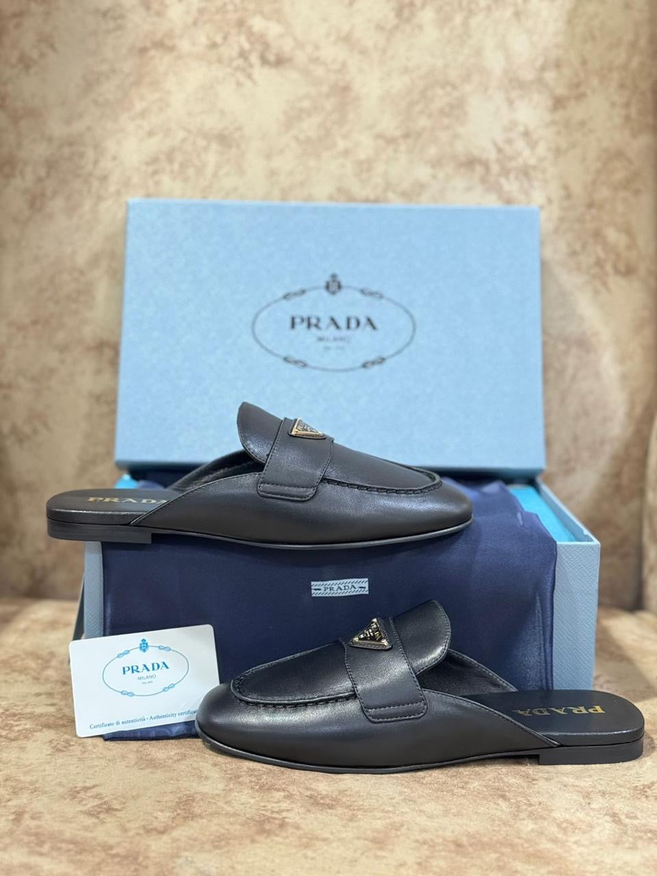 Prada mules