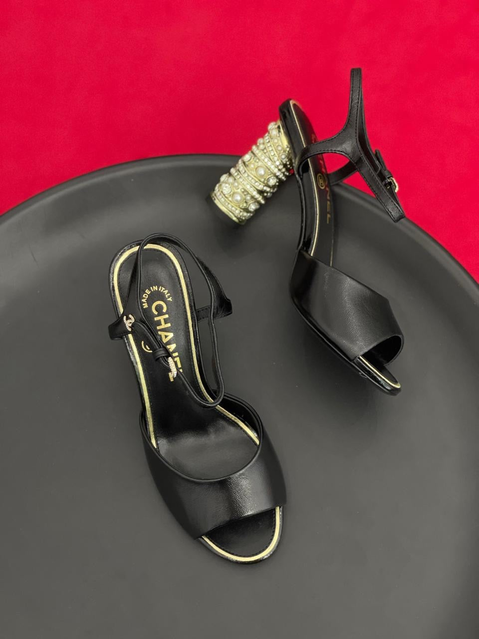Chanel sandals heels