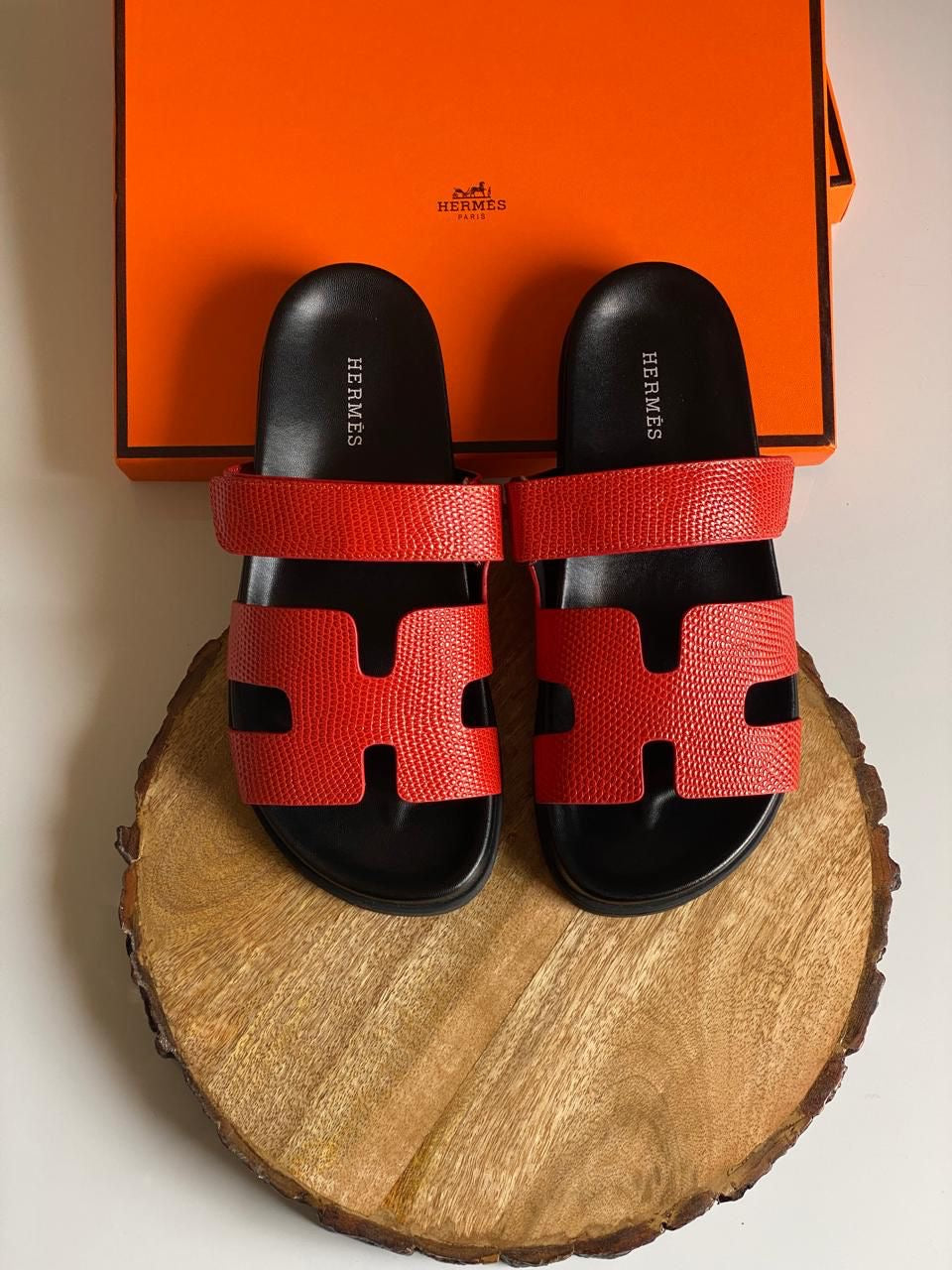 Hermes slippers chypre