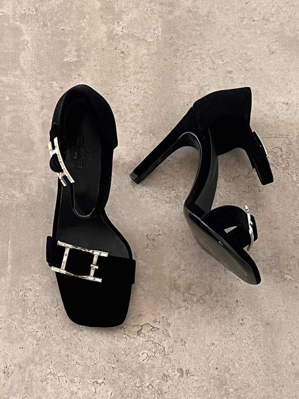 Hermes sandals heels