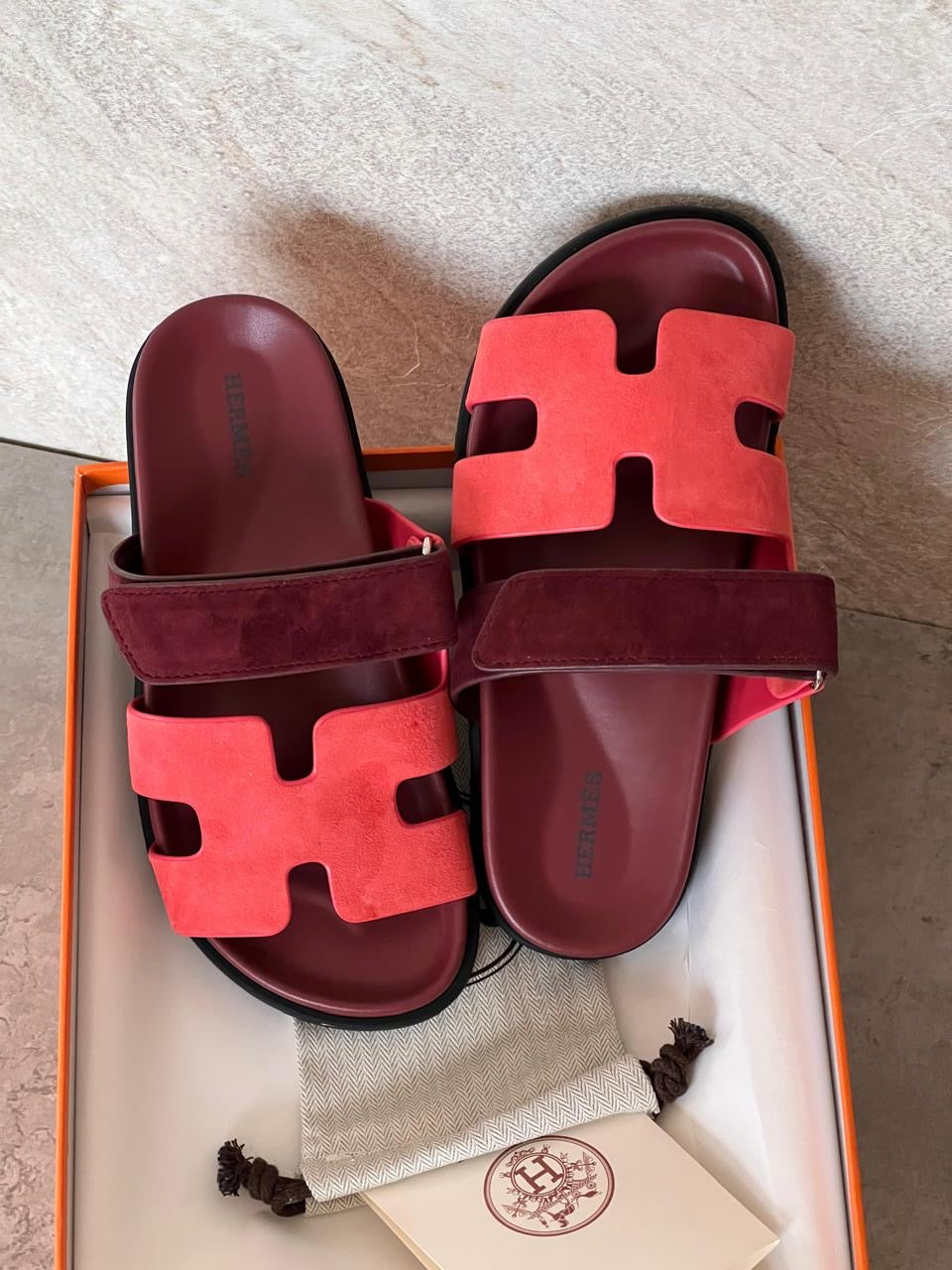 Hermes slippers chypre