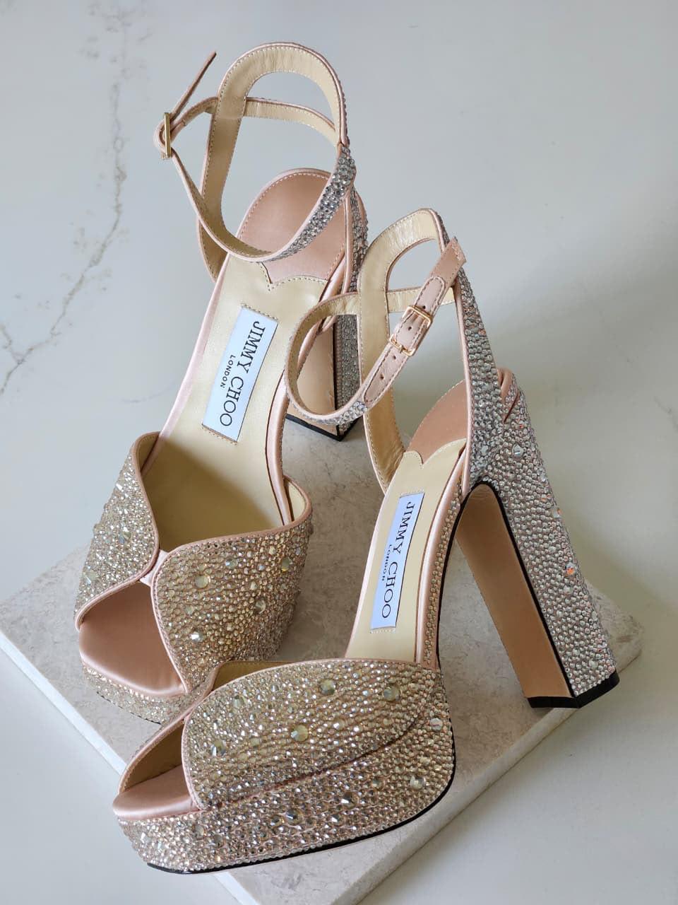 Jimmy choo sandals heels - wedges 5