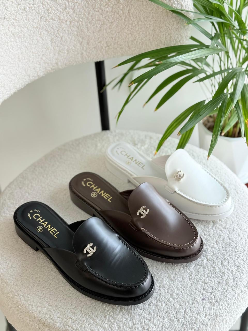 Chanel mules