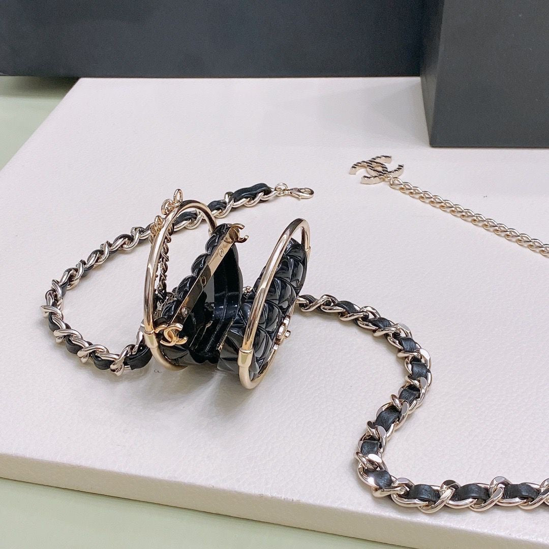 Chanel belt with bag