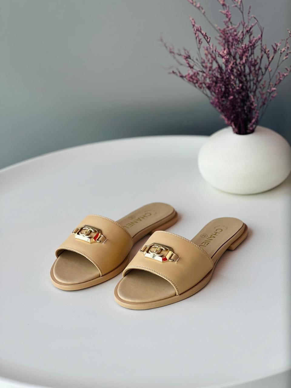Chanel slippers