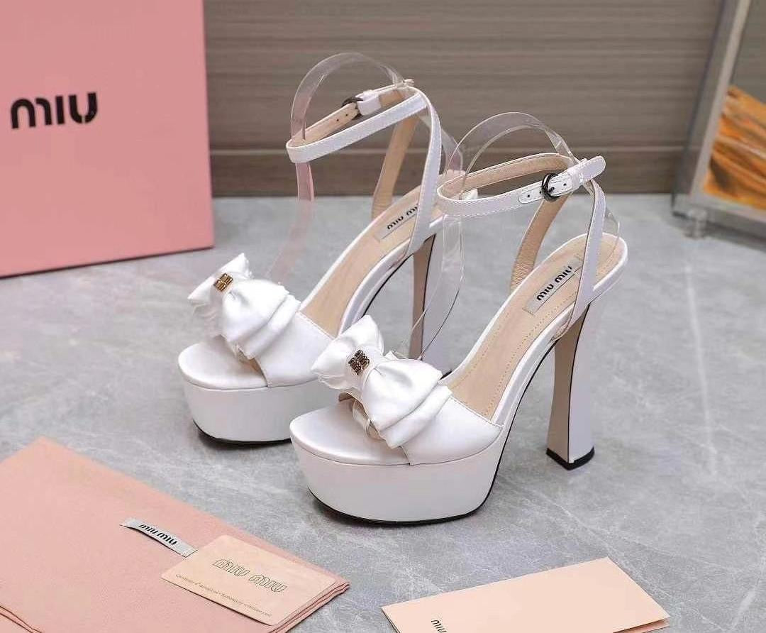 Miu miu sandals heels