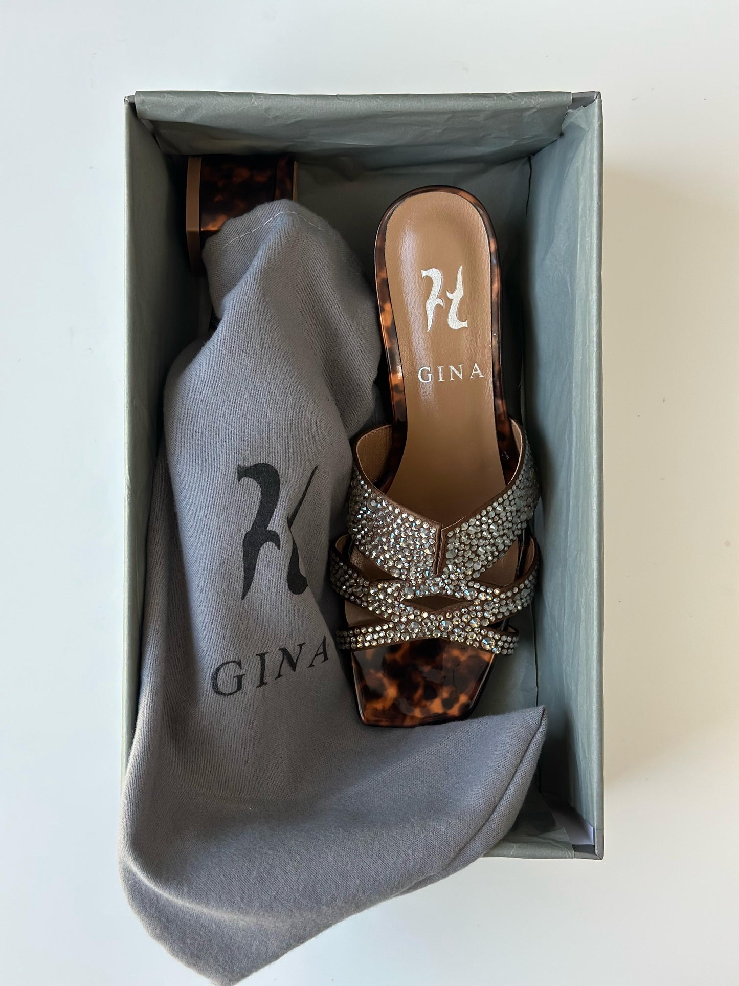 Gina sandals heels 4 cm