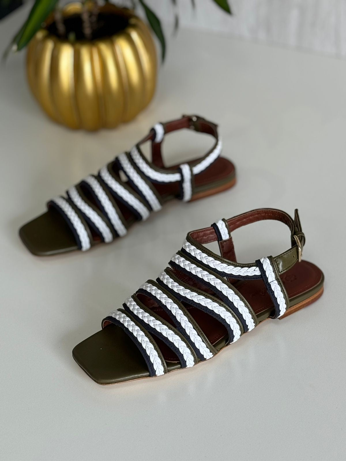 Loro piana sandals.