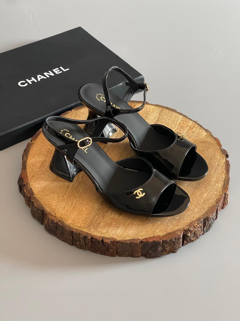 Chanel sandals heels