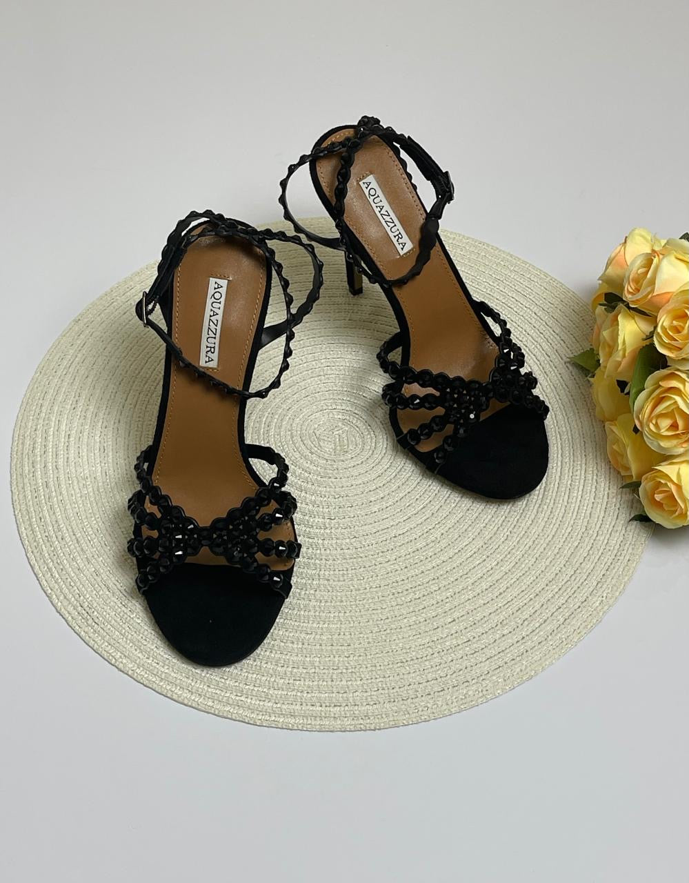 Aquazurra sandals heels