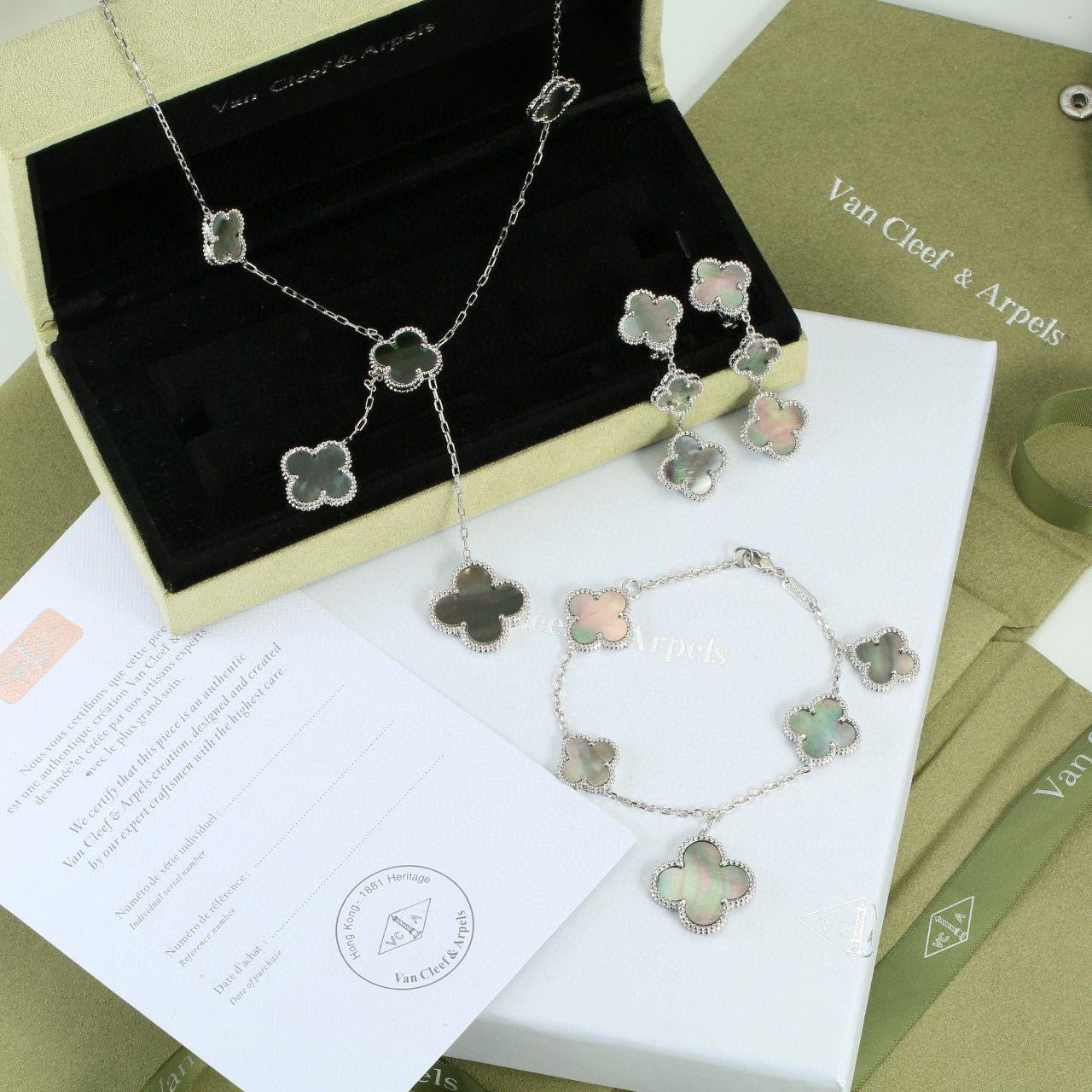 Van cleef jewelry set