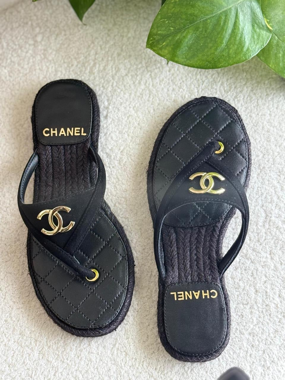 Chanel slippers