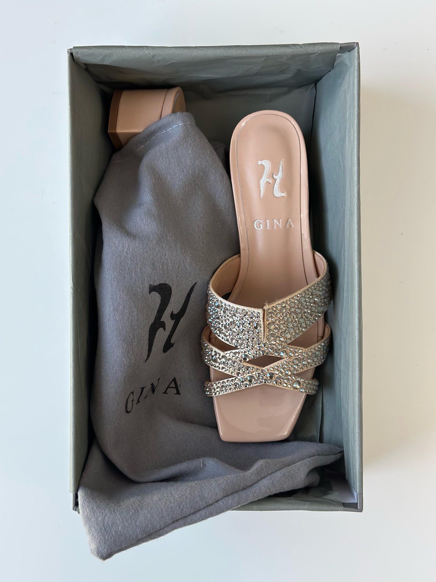 Gina sandals heels 4 cm