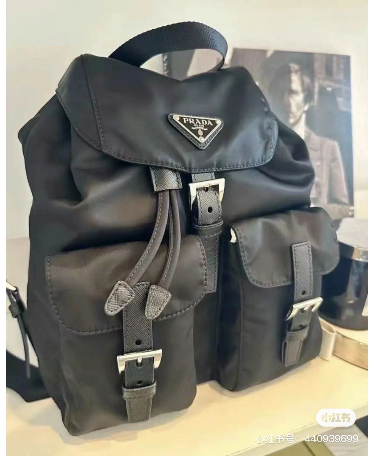 Prada bag backpack